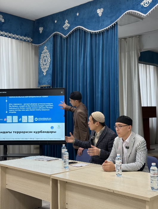 Doctoral students of the Department of Religious Studies and Cultural Studies conducted information and awareness-raising activities in schools aimed at preventing extremism and terrorism